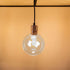 5.90 Inch OSALADI Glass Lampshade Replacement Clear Globe Lamp Cover for Ceiling Table Floor Lamps Easy Install