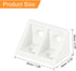 50Pcs 90 uxcell Plastic Corner Braces, Degree Corner Bracket, Right Angle Corner Support Brace, Shelf Board Holder