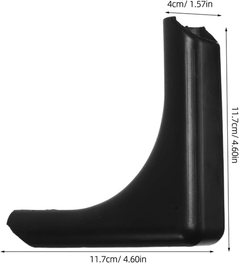 HAKIDZEL 1pair Nonslip Chair Foot Pads Replacement Leg Caps for Beach Camping Folding Chairs Feet Protectors Non Slip