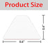 39 Inch Collapsible Shower Water Dam, Shower Threshold Water Barrier, Silicon Water Blocker