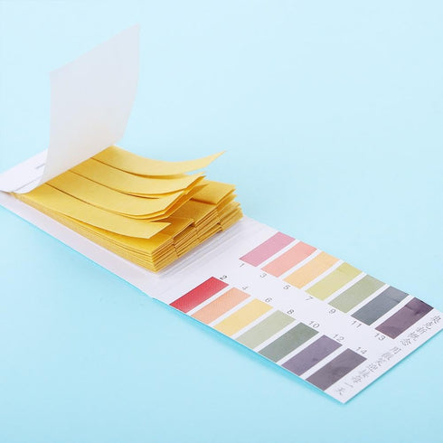 A Pack of 80 Strips pH 1-14 Litmus Paper, Tester Papers for Saliva Urine Water Soil Testing, Lab Supplies