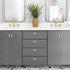 1 Pack Brushed Nickel Cabinet Handles: 2" Overall Length Cabinet Pulls, Drawer Pulls, Kitchen Hardware for Cabinets