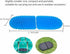 Gel Seat Cushion, Foldable Seat Cushion Comfortable Travel Seat Cushions Soft Breathable for Chair, Car, Plane Outdoor