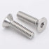MewuDecor 5/16-18 x 1" Flat Head Socket Cap Screws - Stainless Steel 18-8, 15 PCS