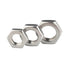 Cosabufr M2 M2.5 M3 M4 M5 M6 M8 M10~M30 316/304 Nuts(316 Steel,M27-1pcs) Stainless Steel Flat Hex Hexagon Thin Nut