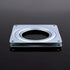 Mrisata 4inch Galvanized Steel Rotating Plate Display Base for Cake, Kitchen Cabinets, Monitor, TV, Painting, and More