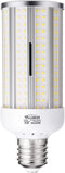 60W LED Corn Light Bulb, Large Mogul E39 Base, 6000-Lumen, 6500K Daylight Cool White for Large Areas