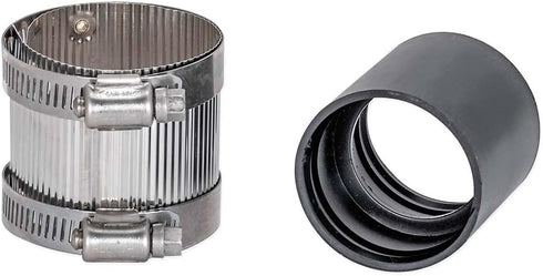 Eastman 1-1/2 Inch No-Hub Coupling with Stainless Steel Clamps, 43401 by Eastman