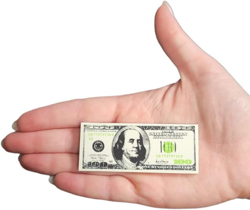 Realistic Looking $100 Bill Erasers (36 Pack), Almost 3" x 1.25" Rubber for School Student Incentive
