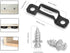 UtySty 20 Pack Furniture Panel Connector Bracket Invisible Slide-on Screw Hook Hidden Channel Mount Connection