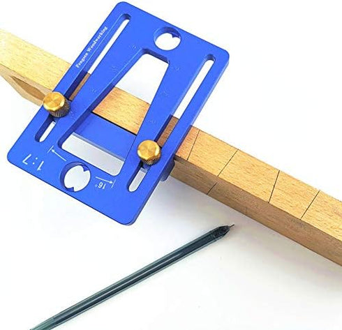 FTVOGUE Woodwork Dovetail Template - Dovetail Marker Marking Tool for Woodworking