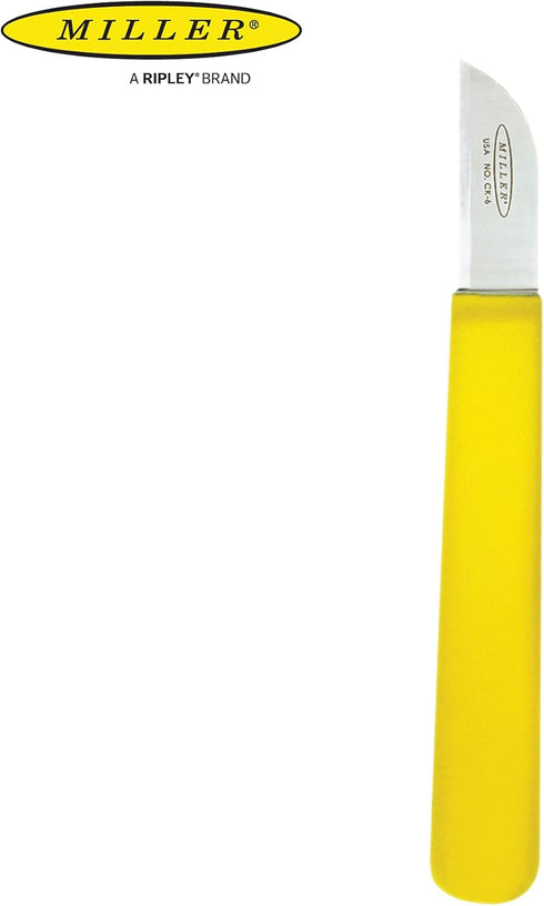 Miller CK6 Series Splice Knife, Heavy-Duty Electrician Knife with Sheath Holder, 6.25 Inches
