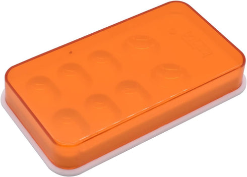 Angzhili 1 Piece Dental Palette with Cover,8 Slot Dental Resin Palette,Resin Shading Box for Mixing Resin Placement,Dental Lab Equipment by Angzhili