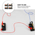 POPETPOP Basic Beginner Circuit Kit, Security Camera Single Pole Single Throw for 6pcs Electric Encendedores