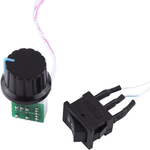 Motor Speed Controller Switch, DC PWM Motor Controller for Brushed DC Motor Speed Control DC10V to 50V 30A