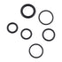 225pcs/18 Sizes Rubber O Ring Kit, Washer Seals Gasket Assortment Set for Car Auto Vehicle Repair with Case