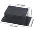 Zulkit Junction Box, ABS Plastic Dustproof Waterproof IP65 Universal Electrical Boxes Project Enclosure, Pack of 2