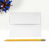 LUX Paper A2 Invitation Envelopes, White with Peel & Press, 4 3/8" x 5 3/4", 250 Pack