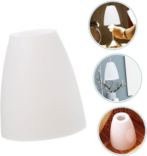 4.52X3.93X3.93In Plastic Lampshade Replacement Lightweight Lamp Shade Cover for Table Floor Pendant Lights Home