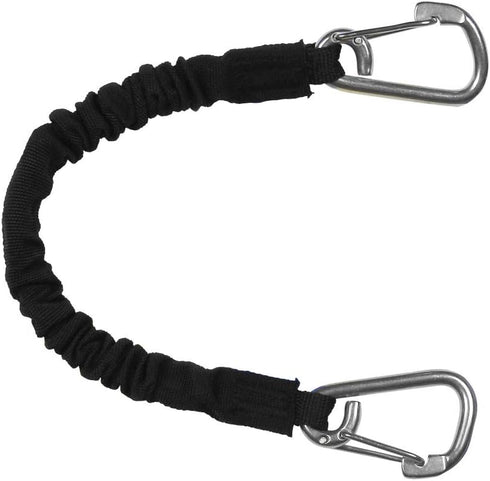 Extreme Max 3006.2879 BoatTector High-Strength Line Snubber & Storage Bungee, Value 2-Pack - 12" with Medium Hooks, Black by Extreme Max