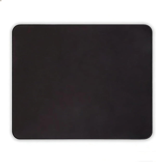 Generic Black Mouse Pad with Anti-Fray Stitched Edges, Non-Slip Rubber Base-Gaming Mouse Mat