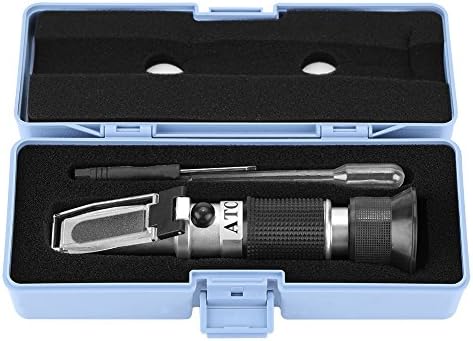 ViaGasaFamido Beekeeping Tools Honey Refractometer, 58-90% Sugar Content Meter for Honey and Maple Syrup