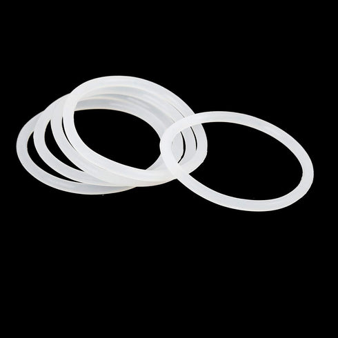 X AUTOHAUX Silicone O-Rings, Pack of 20, 45mm OD 38.8mm ID 3.1mm Width VMQ Seal Gasket for Pipe Repair