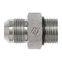 Brennan 6400-12-10-O Steel JIC Flared Tube Fitting, 3/4" Tube OD JIC Male x 7/8-14 Male