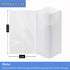 Sublimation Shrink Wrap Sleeves, 5x10 Inch White Heat Transfer Film Bags for Mugs, Cups, Tumblers, 50 Pcs