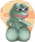 Frog 3D Anime Mouse Pads with Silicone Gel Wrist Rest Gaming Mousepads 2Way Skin by Boo Ace