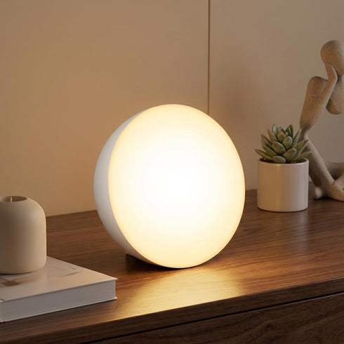 SEENSINY Gravity Sensor Cordless Table Lamp - 2700K Warm Light Rechargeable 2200mAh