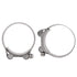 AKIHISA 2 Pack T-Bolt Hose Clamp, 149-161mm ID Range, 304 Stainless Steel Heavy Duty Pipe Clamp