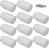 Bettomshin 5Pcs 100ml PE Plastic Bottles, Wide Mouth Lab Reagent Bottle with Graduated Scale