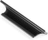 xing Aluminum Barn Door Hardware Handle, Black, 90x20mm / 3.54x0.79inch, Knob (2 Pieces)