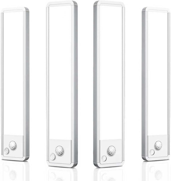 Under Cabinet Rechargeable Lighting: 8 Inch Motion Sensor Dimmable Lights Indoor -