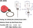 ZE-208s Ceiling Fan Switch, 3 Speed 4 Wire E89885 Pull Chain Switch Appliances Speed Control Ceiling Fan Replacement Part (Bronze Chain)