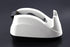 Heavy Base Nonskid Desk Tape Dispenser, One-Hand Dispensing, White (2 Pack)