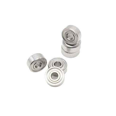 GTHZMNQBDP 10PCS R2ZZ 3.175X9.525X3.967 mm Deep Groove Ball Bearings Chrome Steel Material for Toy Motor Small