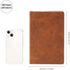 PYD Life 6 Pack Leather Notebooks - A5 Journal Lined Blanks, 5.8" x 8.3", 200 Pages for Work School