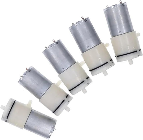 GDBGJPKM 5PCS 370 (3.7V/6V/12V) Pump(6V 5PCS) Mini Air Pump Electric Micro Vacuum Booster Motor for Beauty Instrument