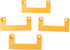 4-Pack FILFEEL Tape Measure Clips for Ladder & Garage Tool - Reliable Plastic Holders for Workbench Storage