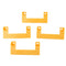 Garage Organizer Tool Storage, 4pcs Tape Measure Clip Plastic Holder for Ladder