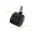 2pcs ERINGOGO Laundry Rolling Cart Caster Wheels Mute Replacement Casters for Home Furniture