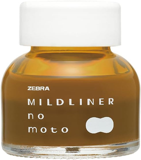 Zebra Highlighter, Bottle Ink, Under Mild Gold P-WI1-MGO