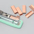 Rose Gold #10 Staples, 4 Packs of 1000 Mini Colored Staples, Totaling 4000 Metallic Staples