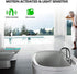 BSASHF Commode (8 1 Pack) Color Changing Toilet Night Light - Motion Sensor LED, UV Activated, Smart Light Night Lamp