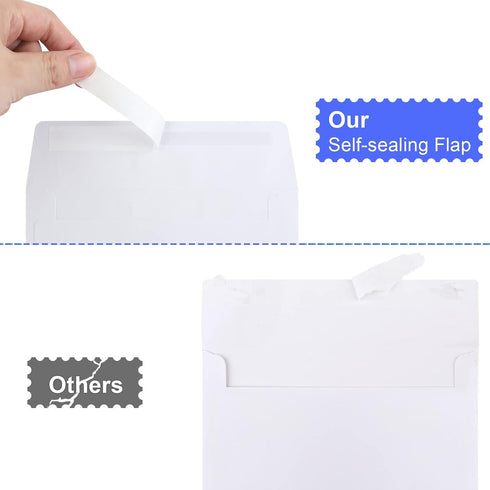 4x6, 30 Pack 30 Pack Blank Cards and Envelopes White Invitation Cardstock with Envelopes, Thank you Blank Greeting