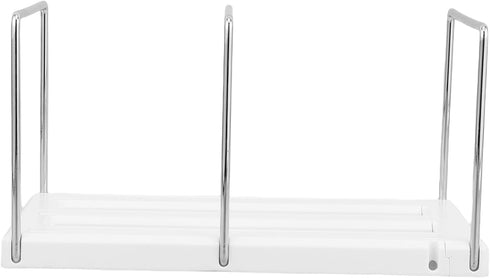 Cabilock Adjustable Expandable Metal Bookends with Clips for Heavy Books Desk Organizer