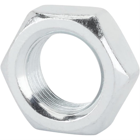 Speedway Motors 3/4 Inch-16 Pack 6 Steel Jam Nuts Left Hand Fine Thread, Zinc Plated Thin Profile Lock Nuts for Rod