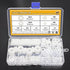 Nylon Flat Washer Assortment Set – 600 Pieces, 9 Sizes - M2 M2.5 M3 M4 M5 M6 M8 M10 M12